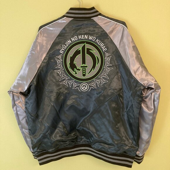 Overwatch Hanzo & Genji Reversible Bomber Jacket - Picture 5 of 6